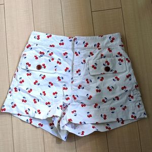 Kate Spade cherries high waist shorts - Size 6